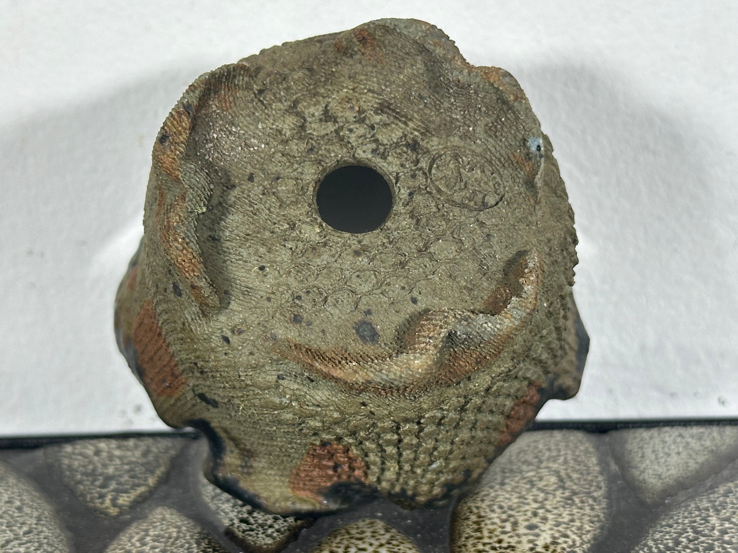 Preowned Japanese Tokoname Unglazed Bonsai Pot - 3” By 2”