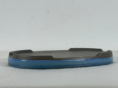 New Japanese Glazed Suiban for Suiseki Bonsai Harumatsu - 7 3/8” By 4 7/8”