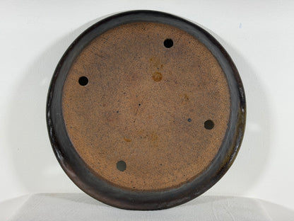 Preowned Japanese Tokoname Unglazed Nanban Style Bonsai Pot - 14” By 1.75”