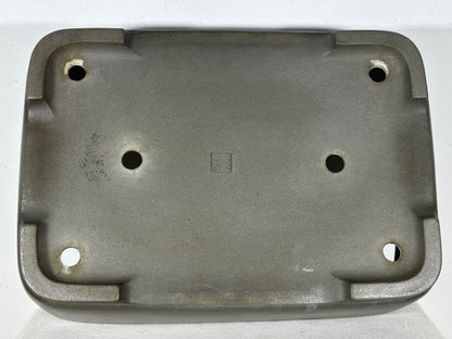 Preowned Japanese Tokoname Unglazed Rectangular Bonsai Pot Seizan - 16.25” By 11.75”