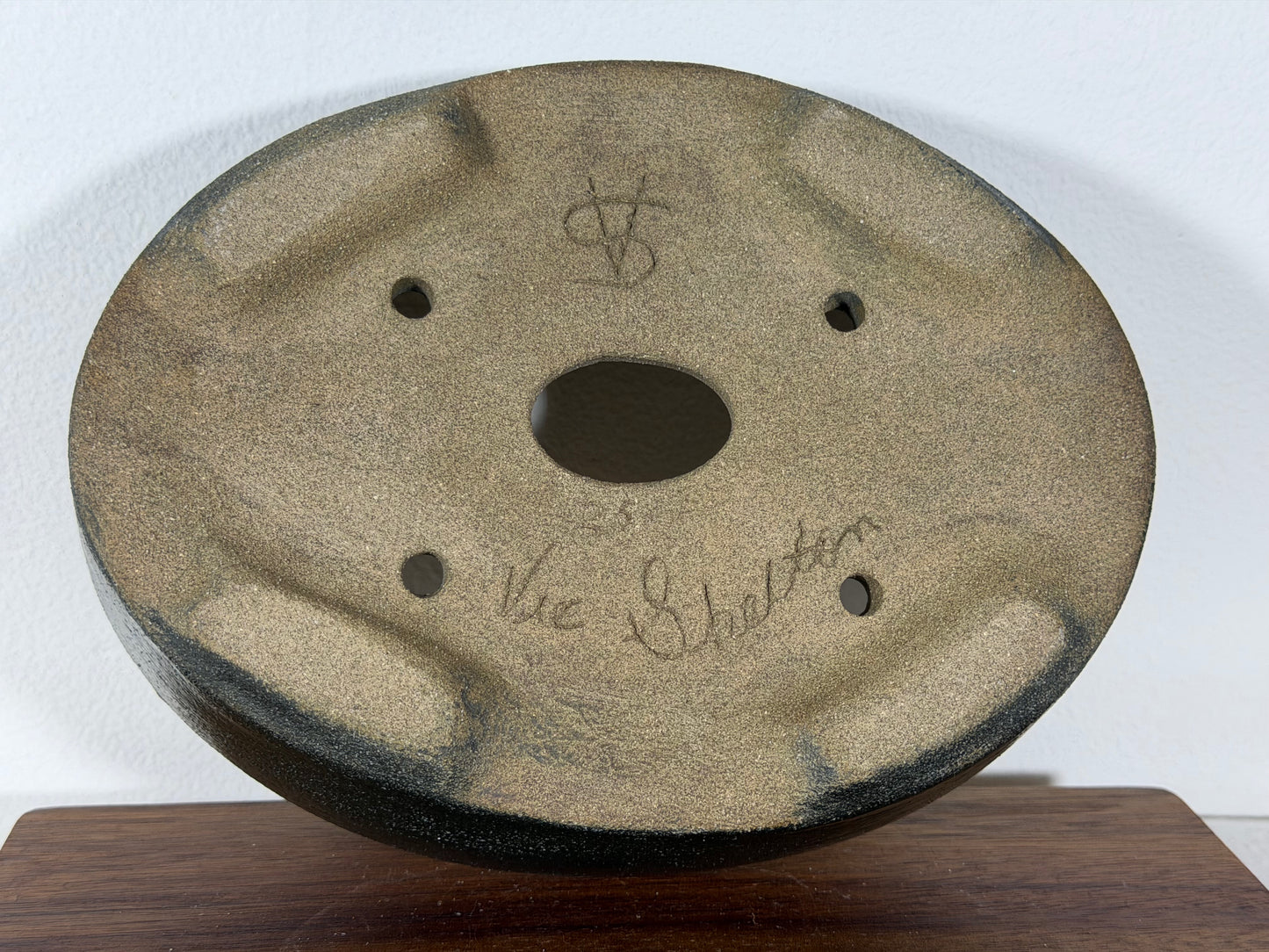 Victor Shelton Glazed Oval Bonsai Pot (American-Made) 8” By 6”