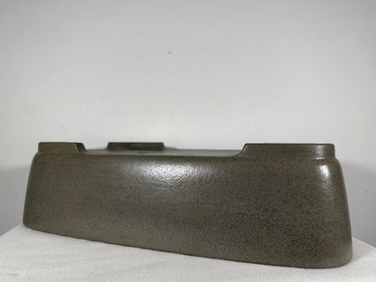 Preowned Japanese Tokoname Unglazed Rectangular Bonsai Pot Seizan - 16.25” By 11.75”