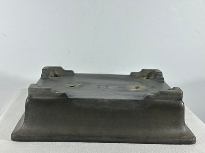 Preowned Japanese Tokoname Unglazed Rectangular Bonsai Pot Seizan - 12.75” By 9.5”