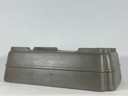 Preowned Japanese Tokoname Unglazed Rectangular Bonsai Pot Seizan - 14.75” By 10.75”