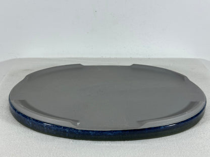 New Japanese Glazed Suiban for Suiseki Bonsai Harumatsu - 12.5” By 9”