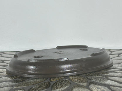 Preowned Japanese Bonsai Pot has Stamps - 7.5” By 5.5”