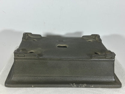 Preowned Japanese Tokoname Unglazed Rectangular Bonsai Pot with Stamp - 13.25” By 9.5”