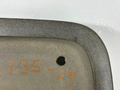 Preowned Japanese Tokoname Unglazed Rectangular Bonsai Pot Seizan - 13” By 9.5”