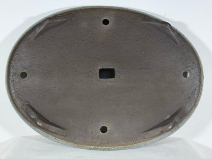 Preowned Japanese Tokoname Glazed Shallow Bag Style Bonsai Pot - 18” By 13.25”