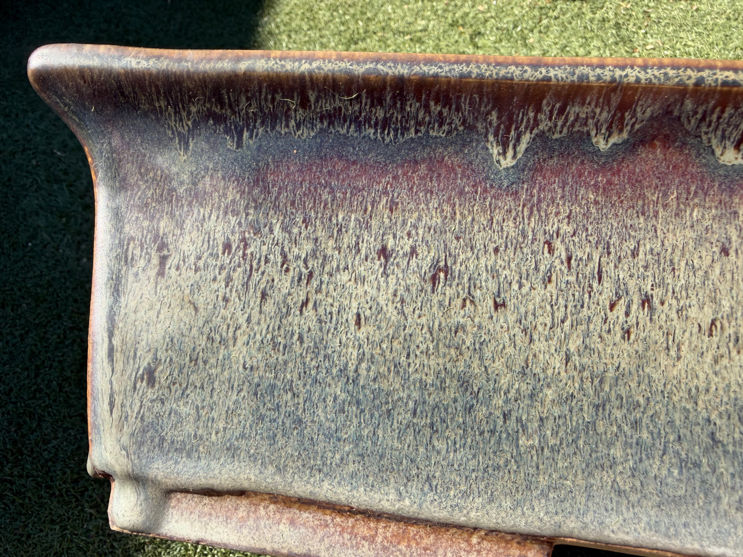 Rare XL Aiba Kouichirou (Koyo) Exhibition Collection Bonsai Pot - 29” By 19”