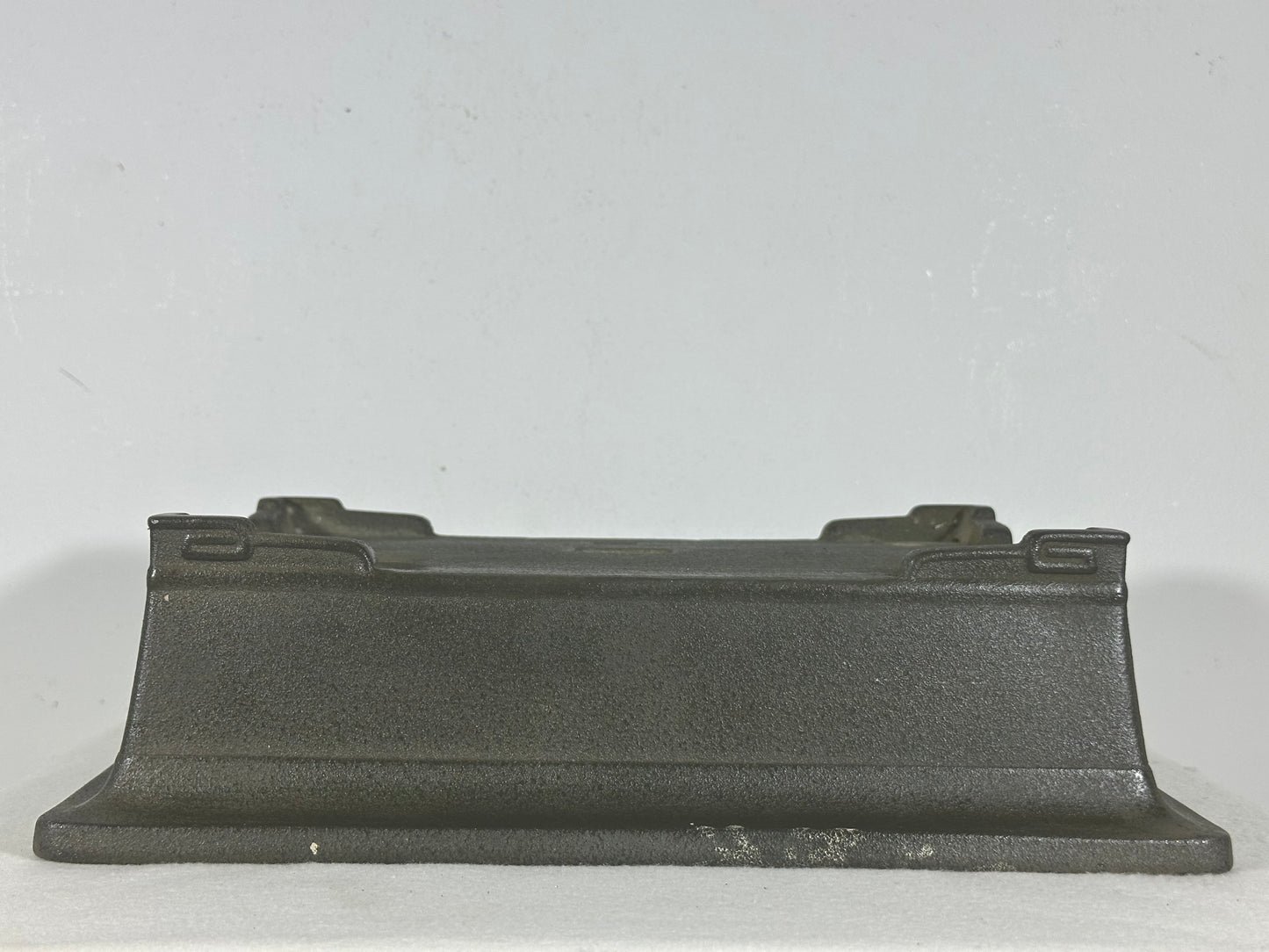 Preowned Japanese Tokoname Unglazed Rectangular Bonsai Pot with Stamp - 13.25” By 9.5”