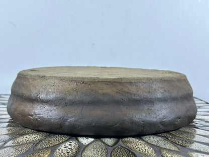 Preowned Japanese Tokoname Nanban Style Bonsai Pot - 10.5” By 3.5”