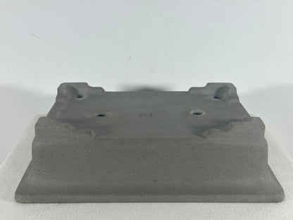 Preowned Japanese Tokoname Unglazed Rectangular Bonsai Pot Seizan - 12.75” By 9.5”