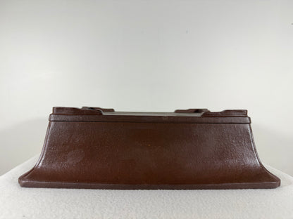 Preowned Japanese Tokoname Unglazed Rectangular Bonsai Pot - 13.25” By 10.75”