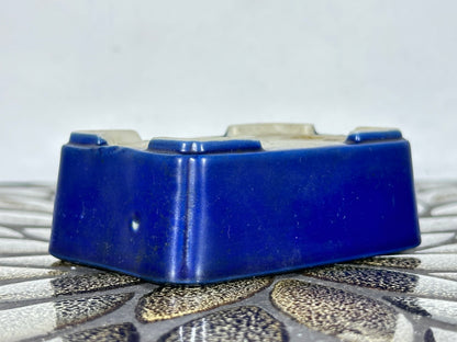 Preowned Vintage Japanese Tokoname Glazed Rectangular Bonsai Pot Jyuetu - 3.25 By 2.25”