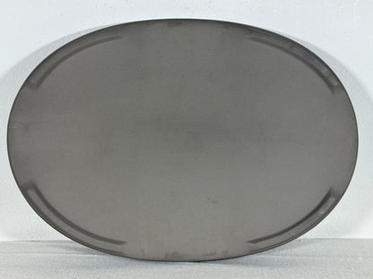 New Japanese Glazed Suiban for Suiseki Bonsai Harumatsu - 11 3/8” By 8”