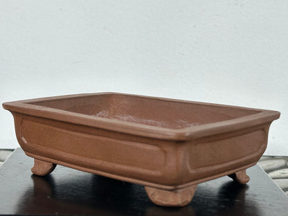 Preowned High Quality China Rectangular Bonsai Pot - 5” By 3.75”