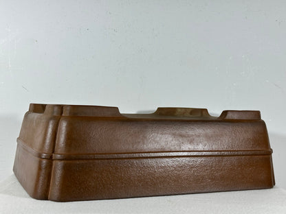 Preowned Japanese Tokoname Unglazed Rectangular Bonsai Pot Seizan - 14.5” By 11”