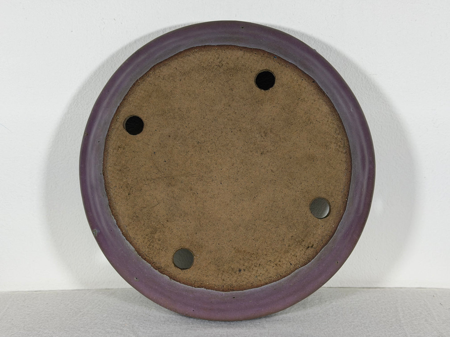 Preowned Japanese Tokoname Glazed Nanban Style Bonsai Pot Reiho - 9” By 2”