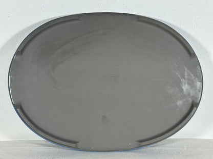 New Japanese Glazed Suiban for Suiseki Bonsai Harumatsu - 12.5” By 9”