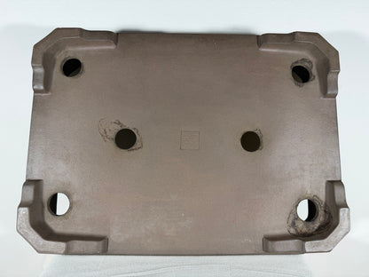 Preowned Japanese Tokoname Unglazed Rectangular Bonsai Pot Gyouzan Nakano - 19.75” By 14.5”