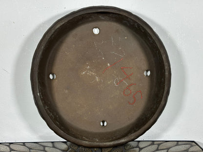 Preowned Japanese Tokoname Nanban Style Bonsai Pot - 10.5” By 3.5”