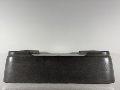 Preowned Japanese Tokoname Unglazed Rectangular Bonsai Pot Seizan - 19.25” By 14”