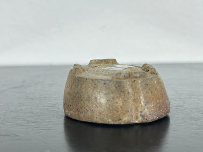 Preowned Vintage Japanese Tokoname Mame Mokko Style Bonsai Pot Motukou - 1.5” By 1 3/8”