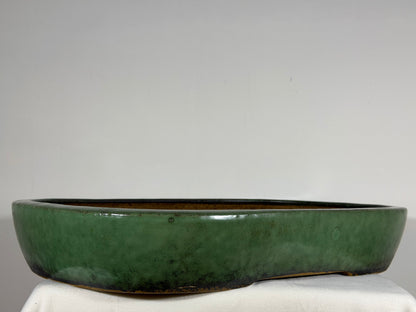 Vintage Syuhou Yoshimura High Quality Collection Bonsai Pot – 22.25” By 16”