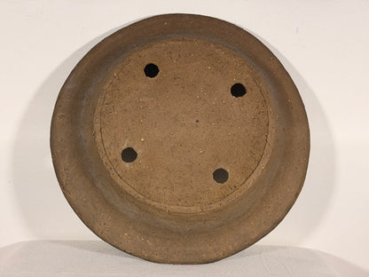 Preowned Japanese Tokoname Unglazed Nanban Style Bonsai Pot - 14” By 2.25”