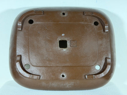 Preowned Vintage Japanese Tokoname Unglazed Rectangular Bonsai Pot Watanabe Syukouzan - 15” By 12.25”