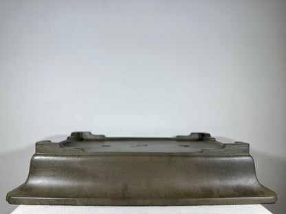Preowned Japanese Tokoname Unglazed Rectangular Bonsai Pot Seizan - 19.5” By 13.75”
