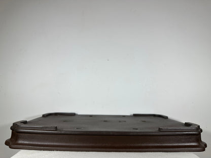 Preowned Japanese Tokoname Unglazed Rectangular Shallow Bonsai Pot Seizan - 21.5” By 14.5”