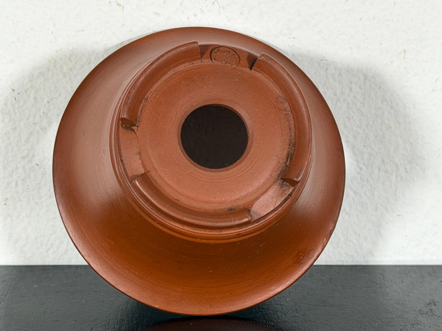 New Japanese Tokoname Unglazed Round Bonsai Pot Bigei - 2.75” By 1.5”