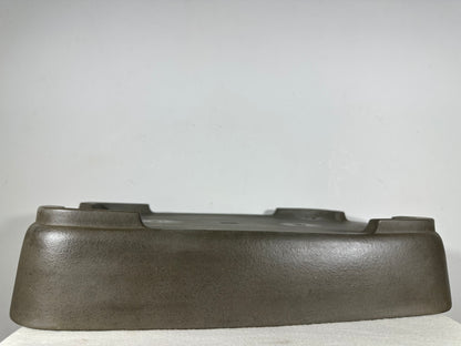 Preowned Japanese Tokoname Unglazed Rectangular Bonsai Pot Seizan - 19.25” By 14”