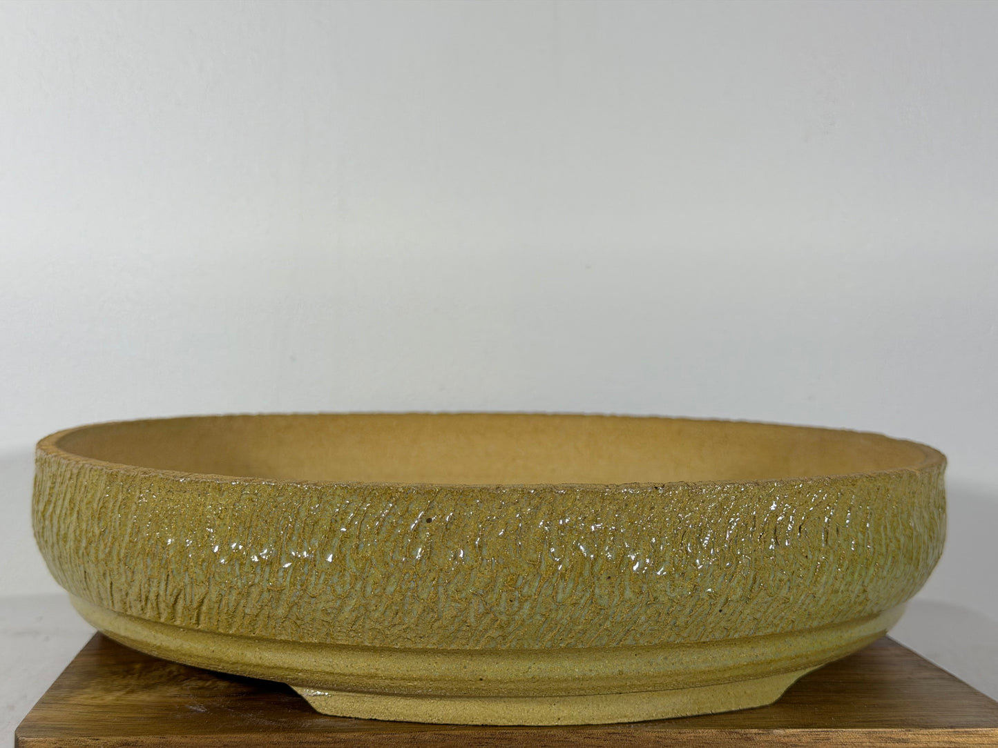 Victor Shelton Round Bonsai Pot (American-Made) - 10.75” By 2.25”