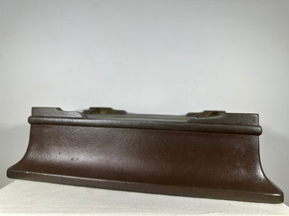 Preowned Japanese Tokoname Unglazed Rectangular Bonsai Pot Yamaaki - 17.75” By 14”