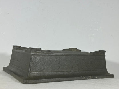 Preowned Japanese Tokoname Unglazed Rectangular Bonsai Pot with Stamp - 13.25” By 9.5”