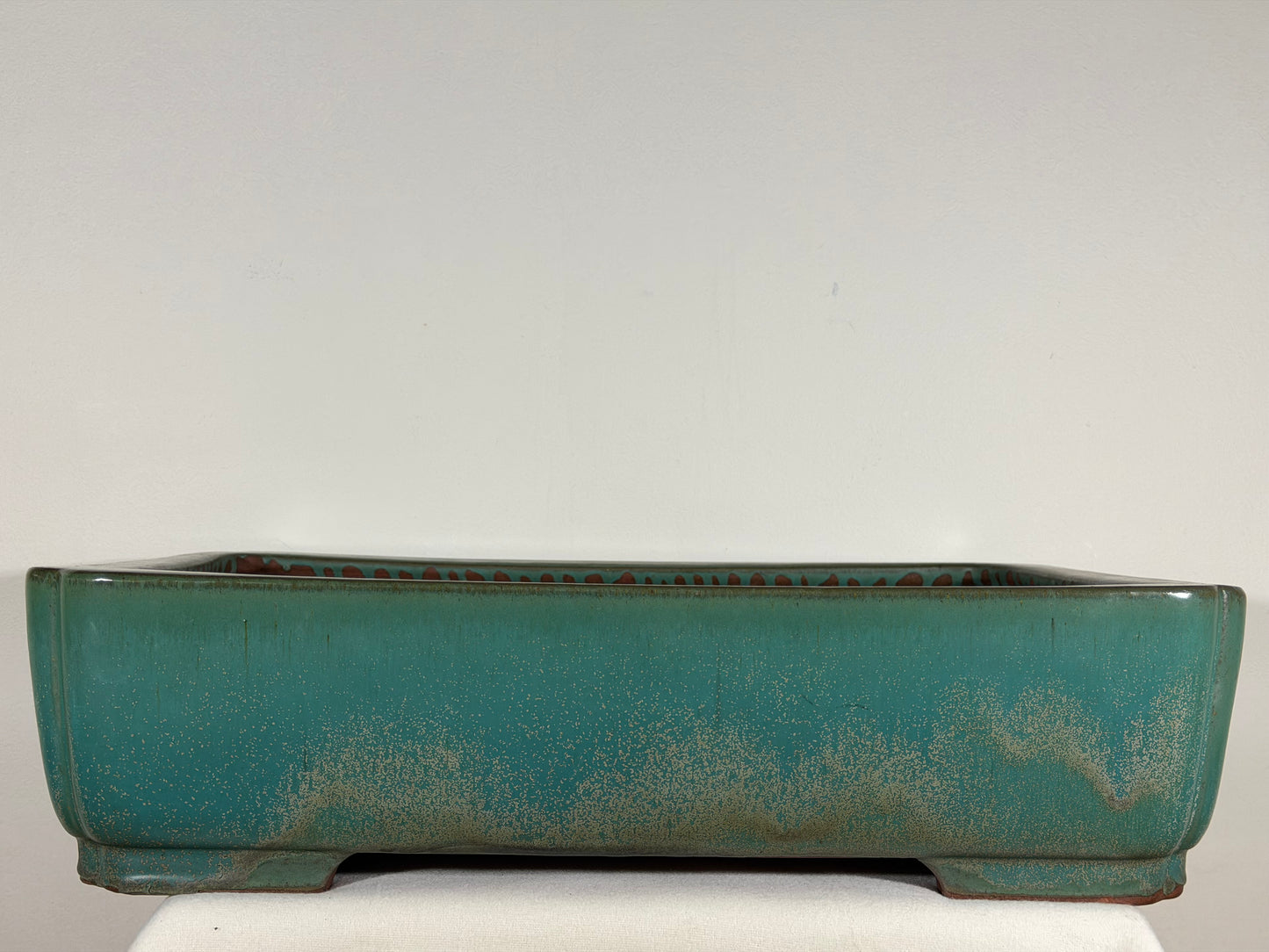 XL Vintage Reihou Exhibition Collection Bonsai Pot – 21.5” By 16”