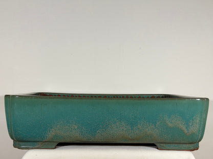 XL Vintage Reihou Exhibition Collection Bonsai Pot – 21.5” By 16”