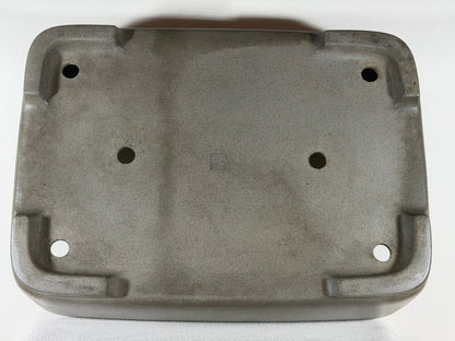 Preowned Japanese Tokoname Unglazed Rectangular Bonsai Pot Seizan - 19.25” By 14”