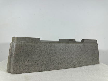 Preowned Japanese Tokoname Unglazed Rectangular Bonsai Pot Seizan - 13.75” By 9.75”