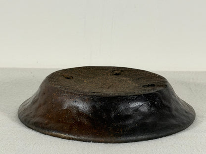 Preowned Japanese Tokoname Unglazed Nanban Style Bonsai Pot Reiho - 7.75” By 1.5”
