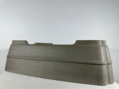 Preowned Japanese Tokoname Unglazed Rectangular Bonsai Pot Seizan - 19” By 14.25”