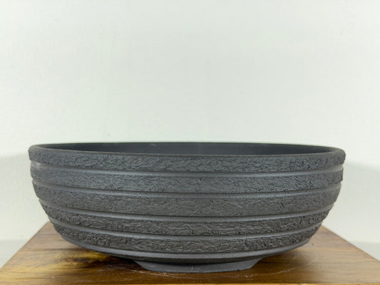 Victor Shelton Round Bonsai Pot (American-Made) - 8.5” By 2.75”