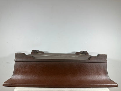 Preowned Japanese Tokoname Unglazed Rectangular Bonsai Pot Yamaaki - 21” By 16”
