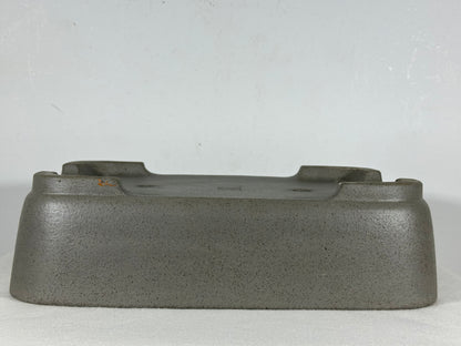 Preowned Japanese Tokoname Unglazed Rectangular Bonsai Pot Seizan - 13” By 9.25”