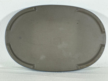 New Japanese Glazed Suiban for Suiseki Bonsai Harumatsu - 7 3/8” By 4 7/8”