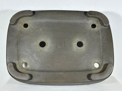 Preowned Japanese Tokoname Unglazed Rectangular Bonsai Pot Seizan - 14” By 10”