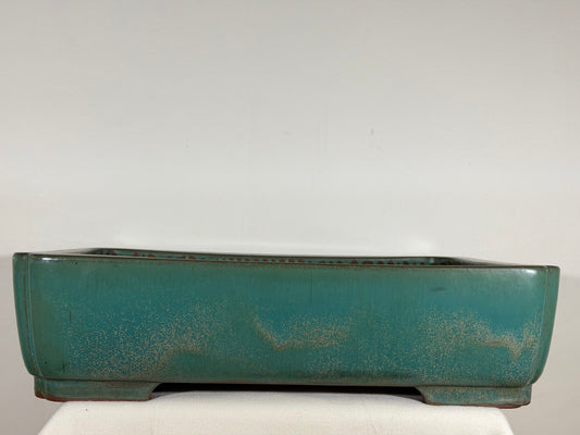 XL Vintage Reihou Exhibition Collection Bonsai Pot – 21.5” By 16”